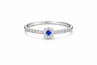 Ringe Idee Preziose dal 1987 Dame in Weißgold Zircone IP.AK18B/101